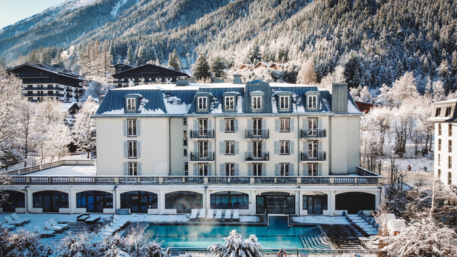Chamonix hotel view